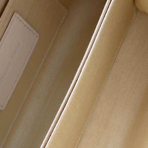 Simone Rocha Off-White Mini Handheld Case Bag - Picture 9 of 12